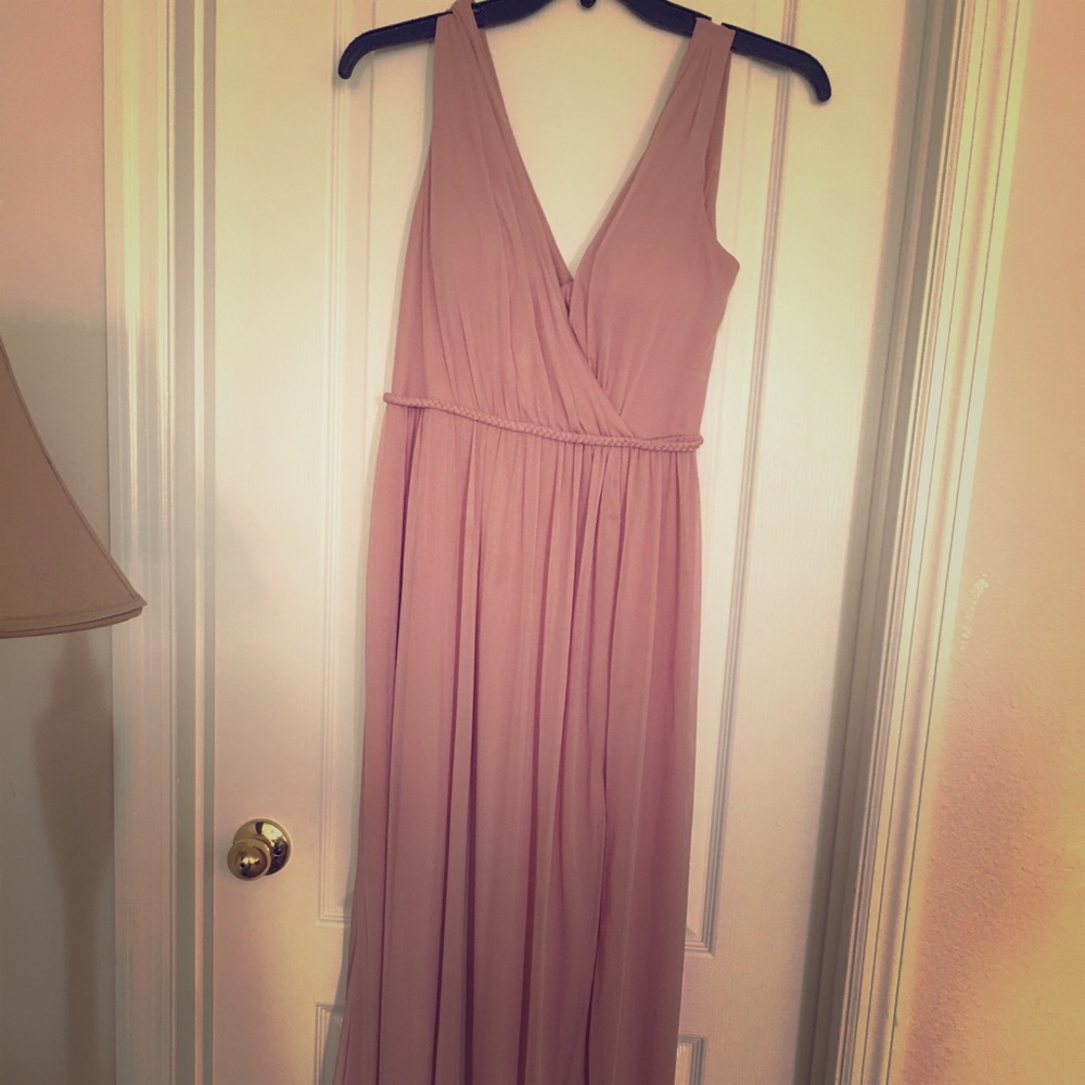 Azazie Dusty Rose bridesmaid dress
